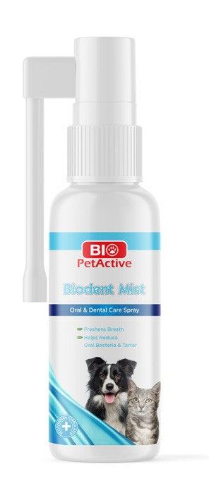 Bio PetActive Biodent Mist Spray pentru ingrijirea Orala si Dentara 50 ML