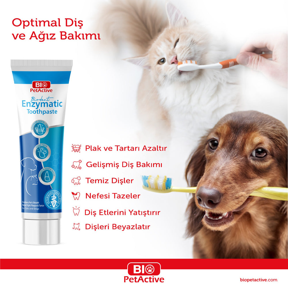 Bio PetActive pasta de dinti enzimatica Biodent 100ml