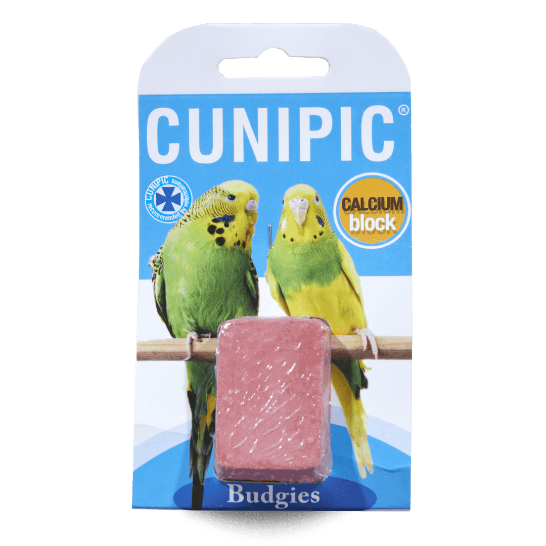 Bloc de calciu pentru perusi CUNIPIC - supliment mineral pentru sanatatea pasarilor și intretinerea ciocului
