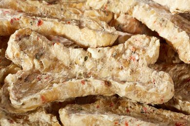 Bow Wow Recompense pentru caini, os natural cu legume, condroitina si glucozamina, 30buc box