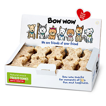 Bow Wow Recompense pentru caini os natural cu vita si L-carnitine 30buc box