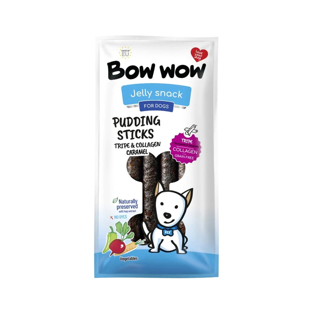 Bow Wow Recompense pentru Caini Salam cu Burta de Vita , Colagen si Legume 6Buc Folie