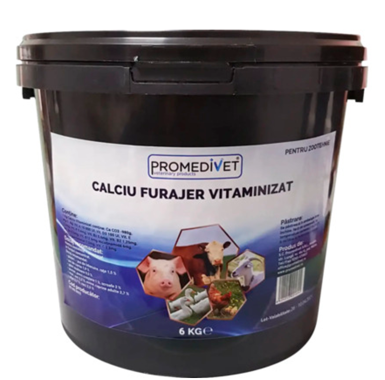 Calciu Furajer Vitaminizat 6kg