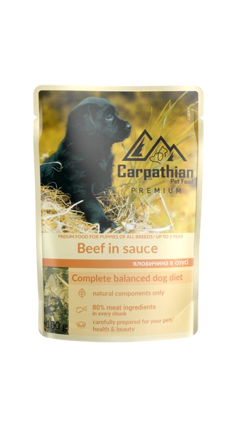 Carpathian Dog Junior Vita in Sos 100 Gr
