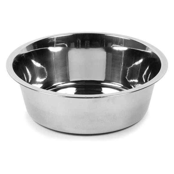 Bol inoxidabil pentru câini 4DOG - 1.89l, 21.1cm diametru