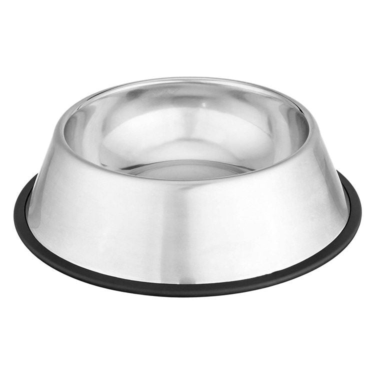 Bol antiderapant din inox pentru câini - 4DOG, 0.95l, 18cm