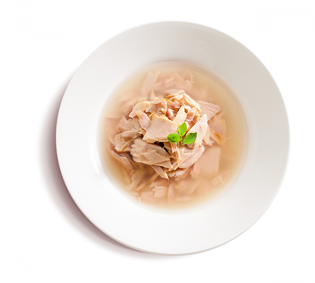 Cherie Adult Cat Grain Free Fulgi de Ton in Sos de Legume 80 Gr