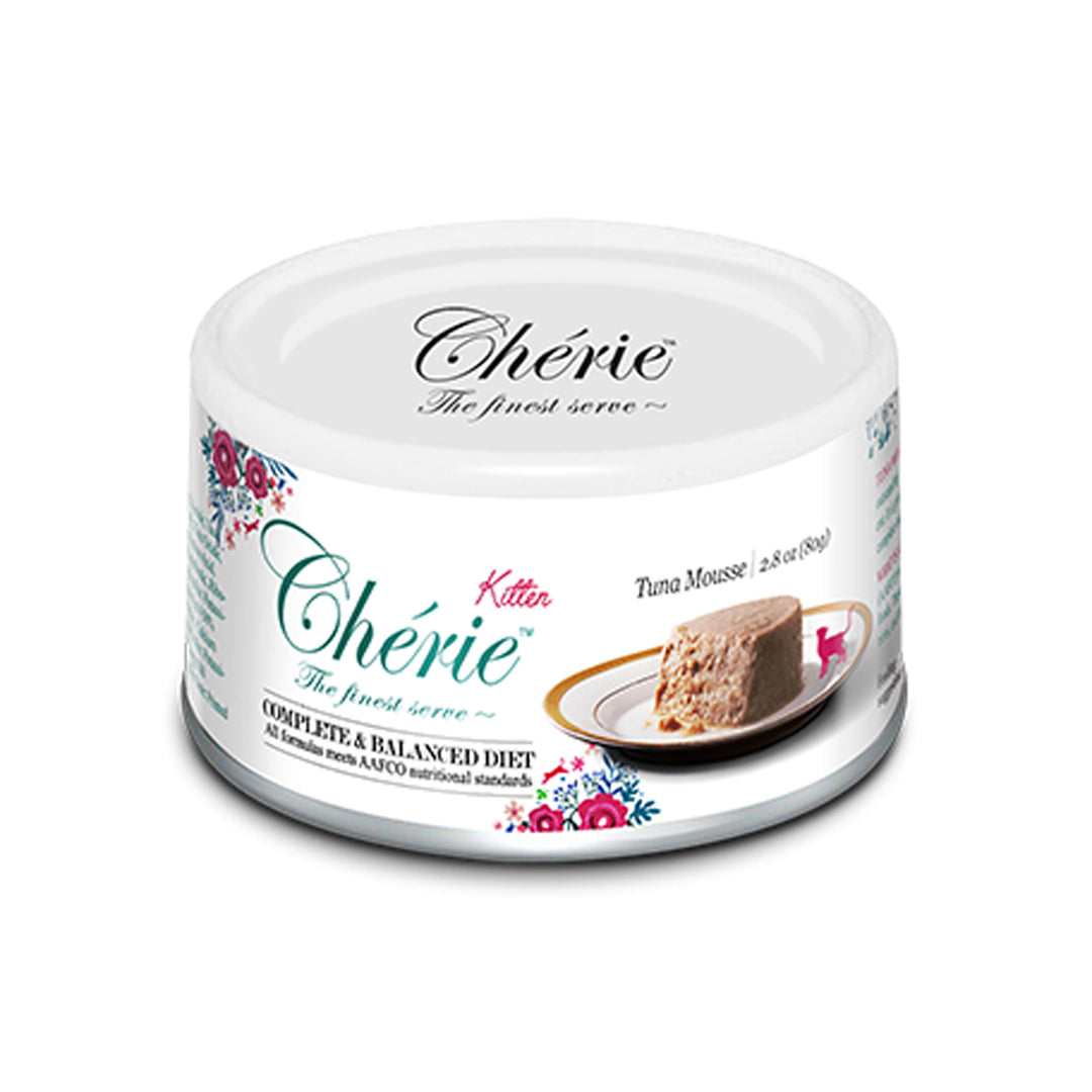 Cherie Kitten Cat Mousse cu Ton