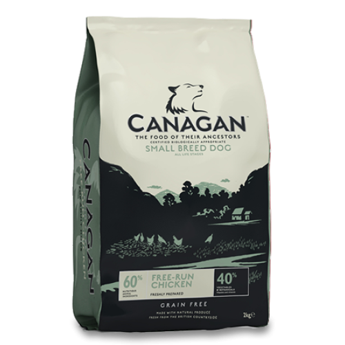 Hrana uscata pentru caini Canagan Grain Free Small Breed cu pui 500 g