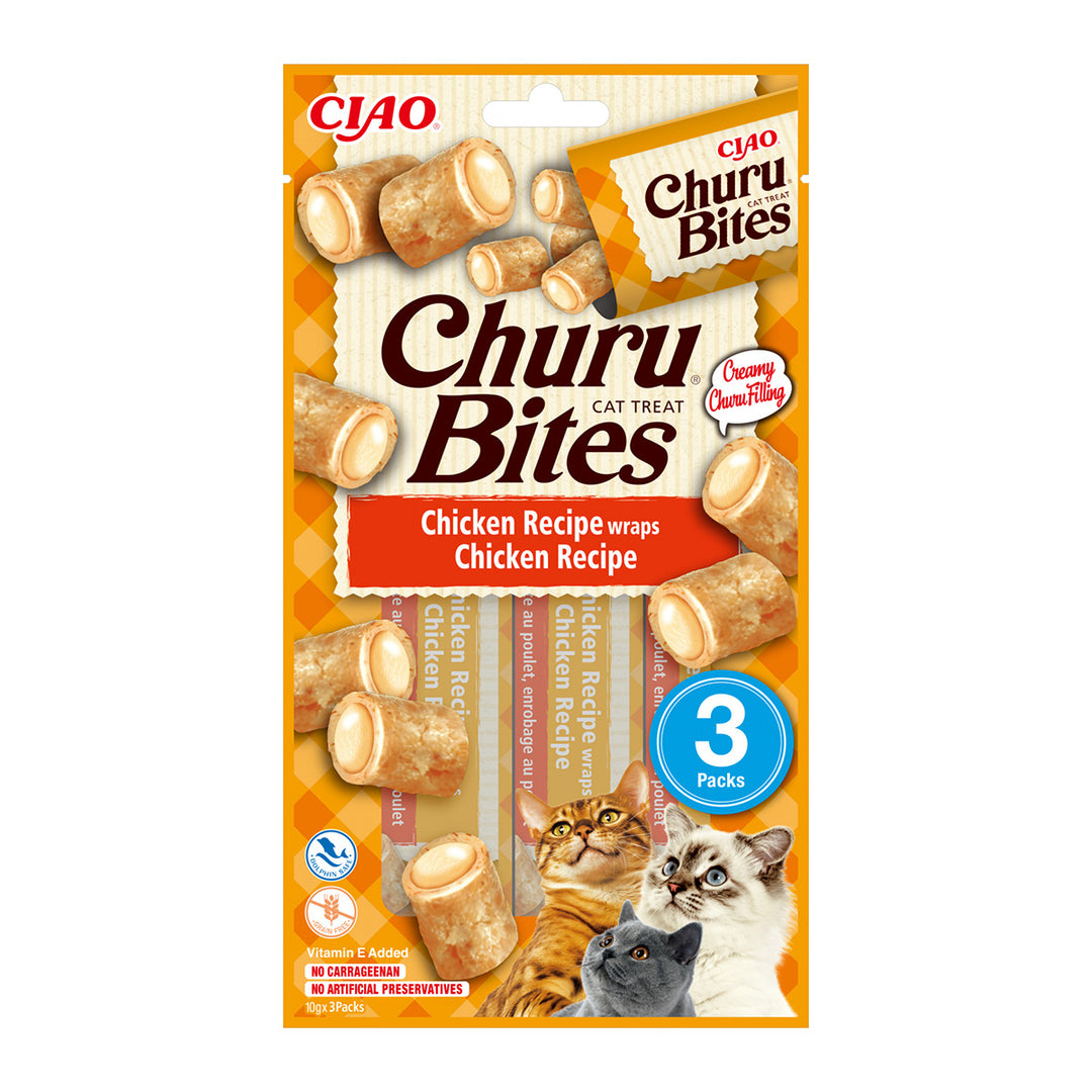 Churu Bites Recompense pentru Pisici cu Pui