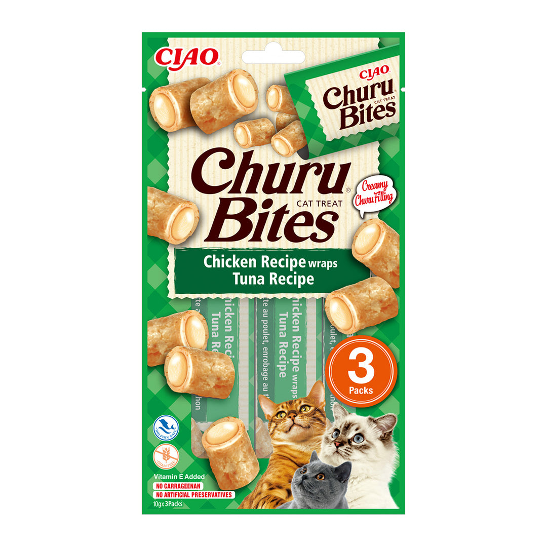Churu Bites Recompense pentru Pisici cu Pui si Ton