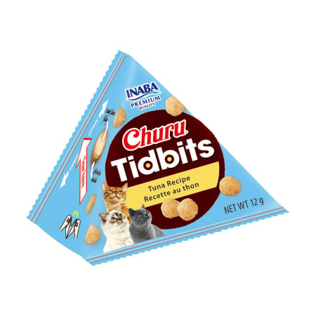 Churu Cat Tidbits Recompense pentru Pisici cu Ton 3 Buc 3x14 Gr