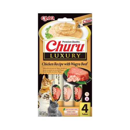 Churu Luxury Recompensa Cremoasa Reteta cu Ton si Vita Wagyu