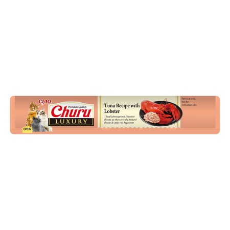 Churu Luxury Recompensa Cremoasa Reteta Ton cu Homar 4x14 Gr