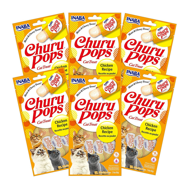 Churu Pops Recompensa Suculenta cu Pui 4x15 Gr