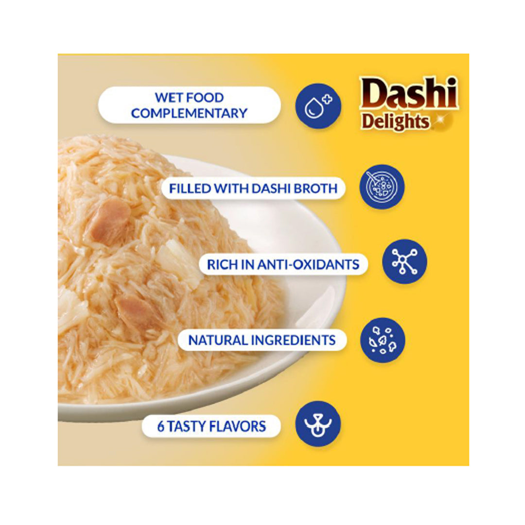 Ciao Dashi Delights Delicate Flakes Reteta cu Pui 70 Gr