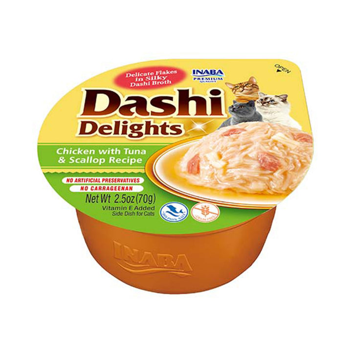 Ciao Dashi pentru pisici cu Pui 70 Gr