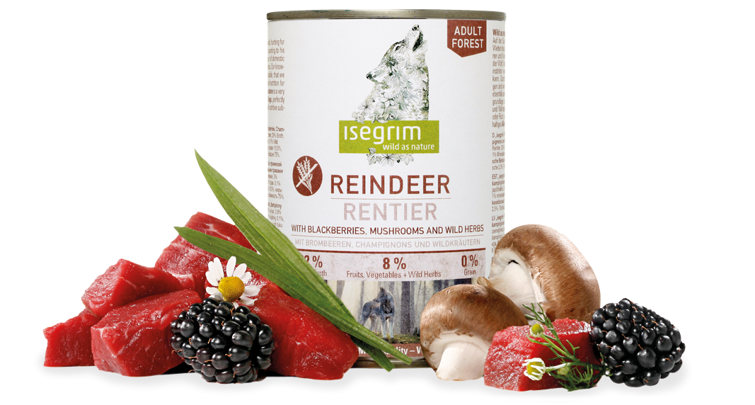 Conserva Isegrim Dog Adult - Reindeer