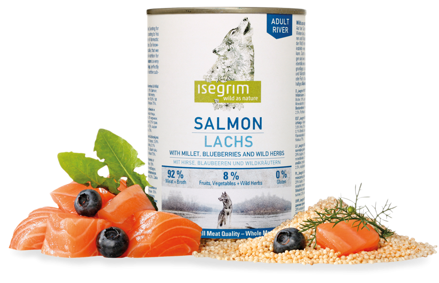 Conserva Isegrim Dog Adult - Salmon
