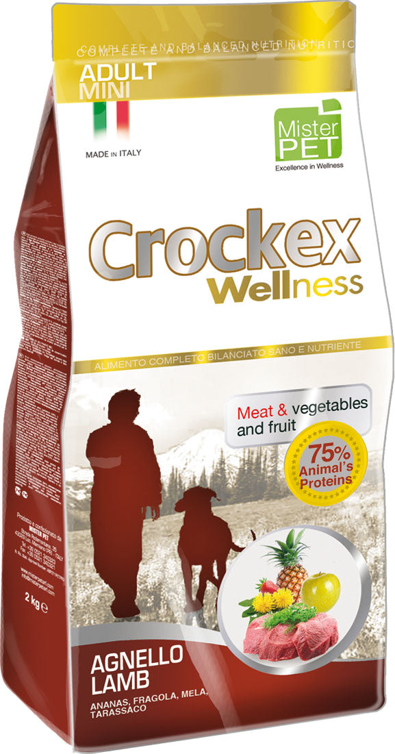 Crockex Wellness Dog Adult Mini LambRice 7.5kg