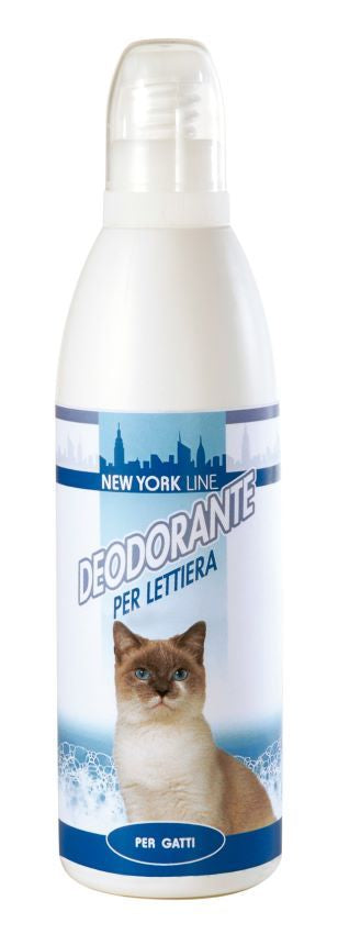 Soluție pentru eliminarea mirosurilor litieră pisici deodorant new york RECORD 250ml