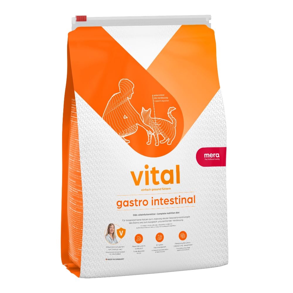 Dietă veterinară pentru pisici cu tulburari digestive, MERA VITAL gastro intestinal 3kg