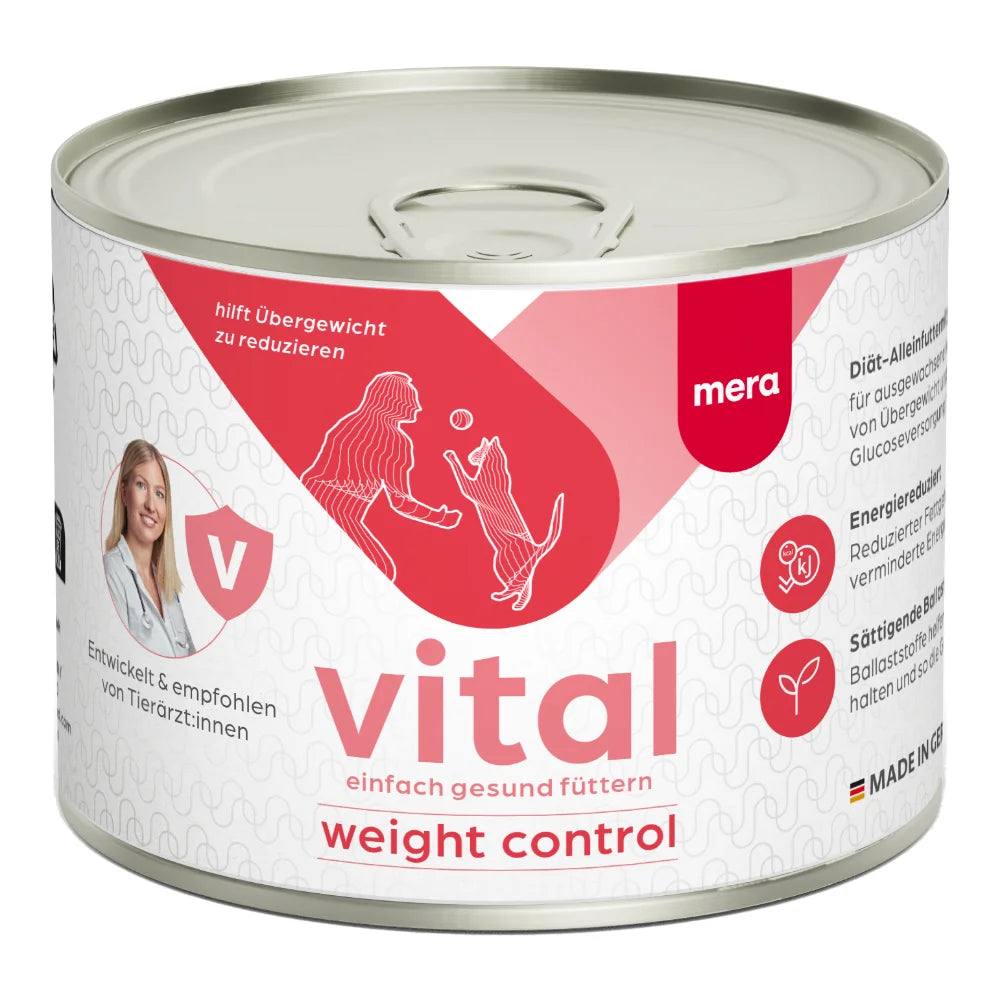 Dietă veterinară controlul greutății MERA VITAL pentru pisici 200g