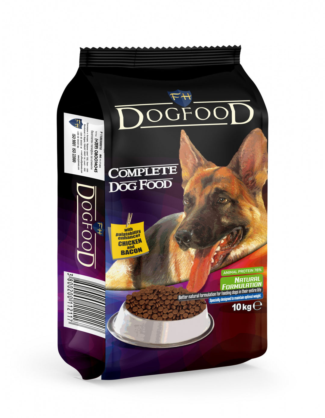 Dog Food Pui  Bacon 10 Kg