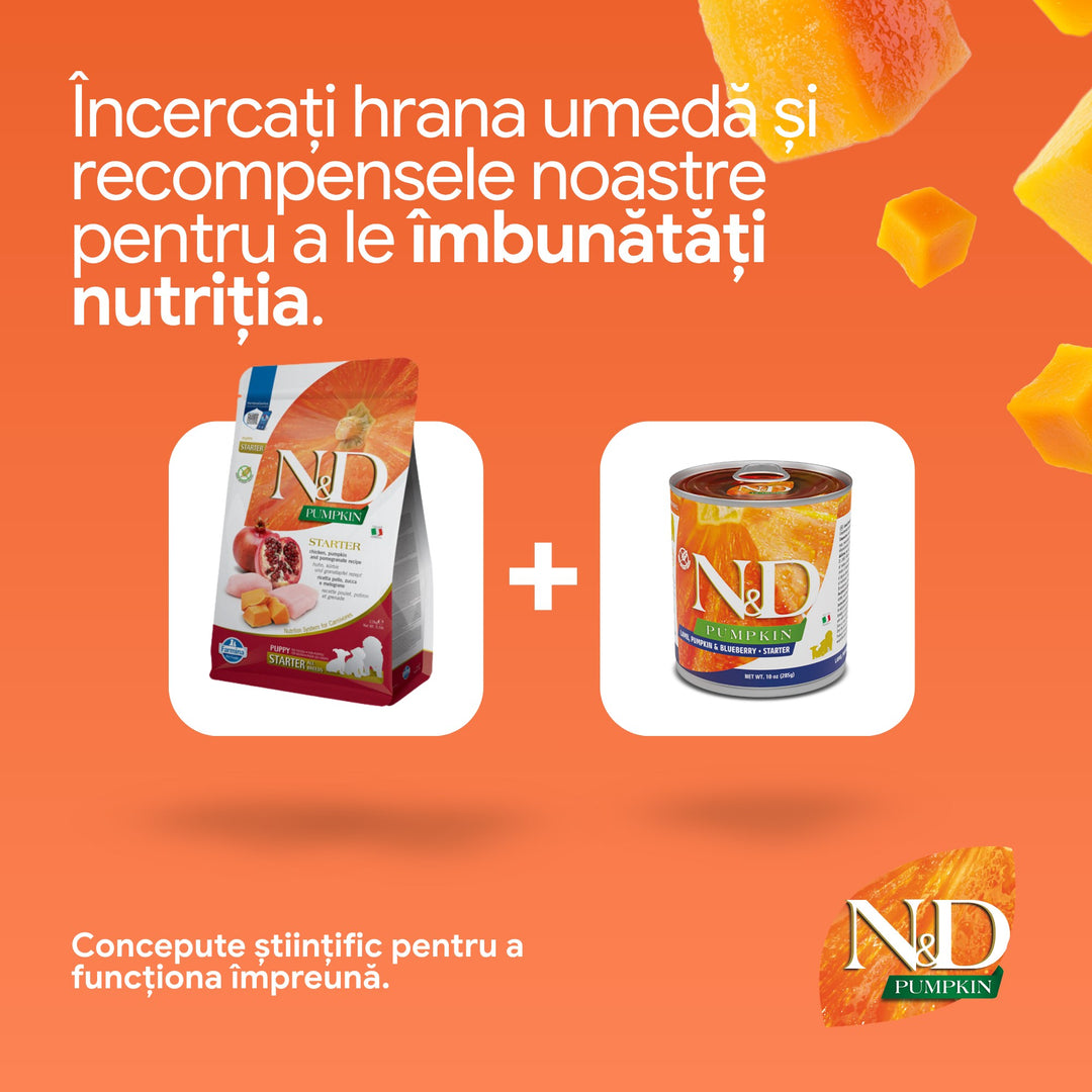 Hrana Uscata Caini Farmina N&amp;D PND0250121 | Pui, Dovleac, 2.5kg