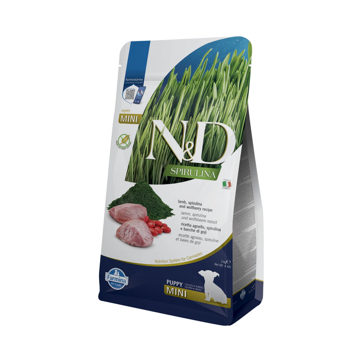 Hrana Uscata Caini Farmina N&amp;D PND0200004 | Puppy Mini, Miel, Goji, 2kg