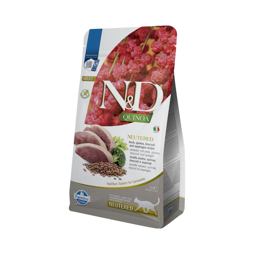 Hrană uscată pisică Farmina N&D QUINOA neutered 1.5 kg