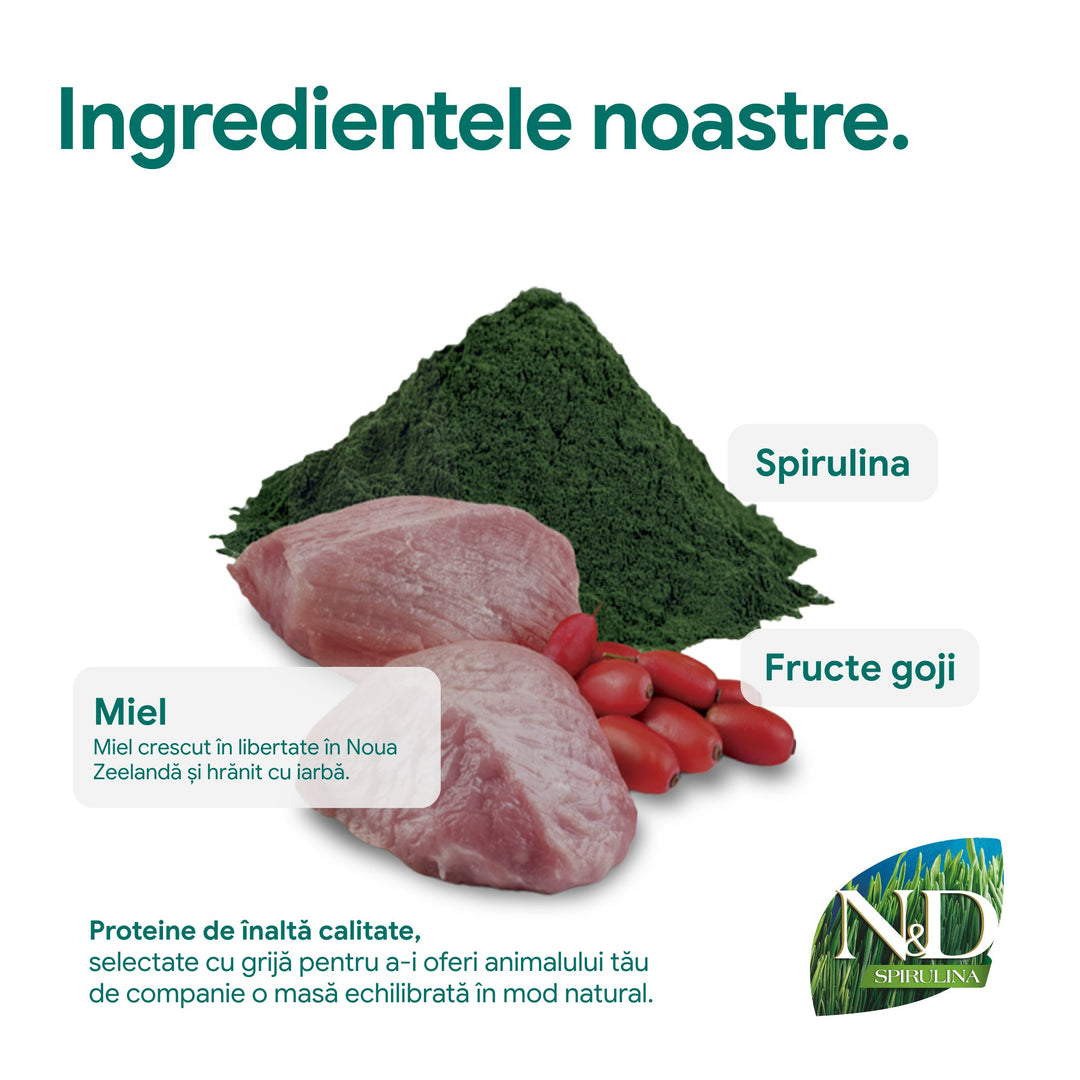 Hrana Uscata Caini Farmina N&amp;D PND0200005 | Miel, Goji, 2kg
