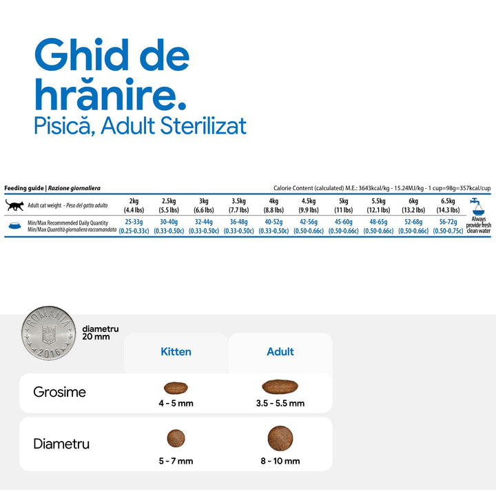Hrană Uscată Pisică Farmina N&amp;D Ocean Hering &amp; portocală Neutered 5 kg