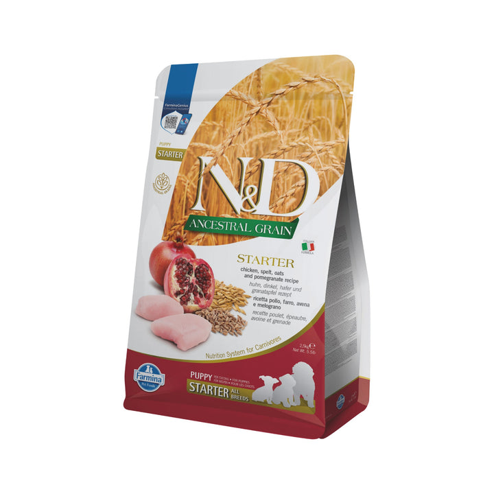 Hrana Uscata Caini Farmina N&amp;D PND0250076 | Pui, Rodie, Puppy, 2.5kg