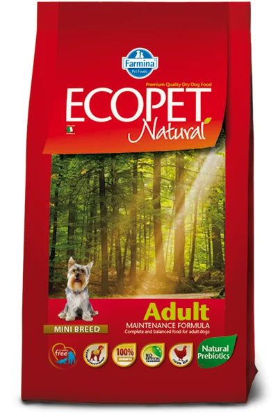 Hrană uscată câine Farmina ECOPET NATURAL adult mini 12 kg
