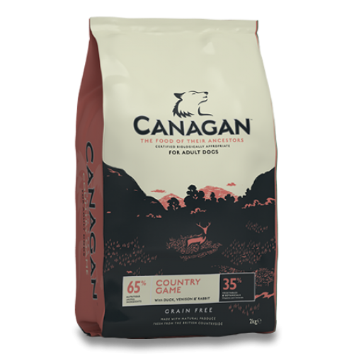 Hrana uscata pentru caini Canagan Adult cu vanat 12 kg