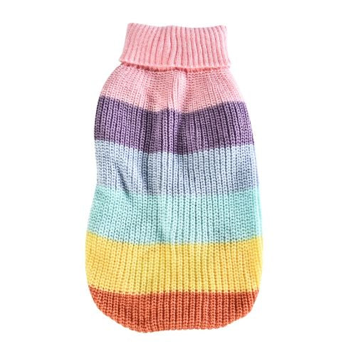Hainuta de iarna pentru câini rainbow 35 cm 4DOG DELUXE