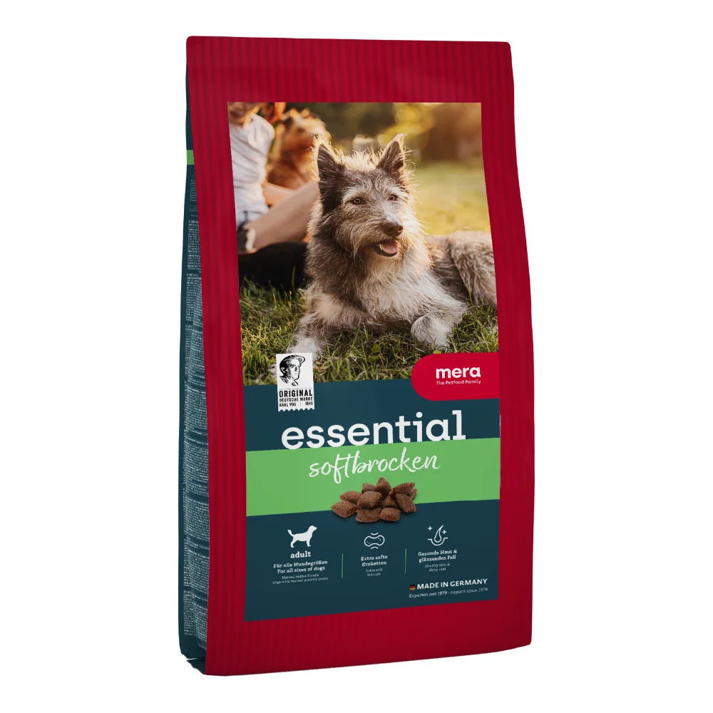 Hrană completă semi-umedă câini adulti MERA essential soft brocken 12,5kg