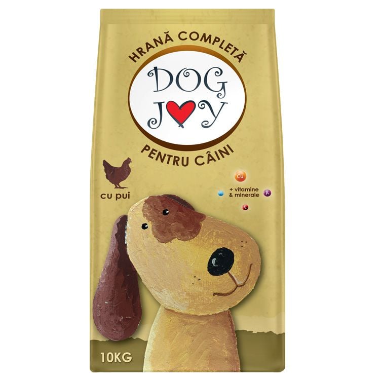 Hrană uscată completă pui dogjoy 10kg pentru câini de orice varsta