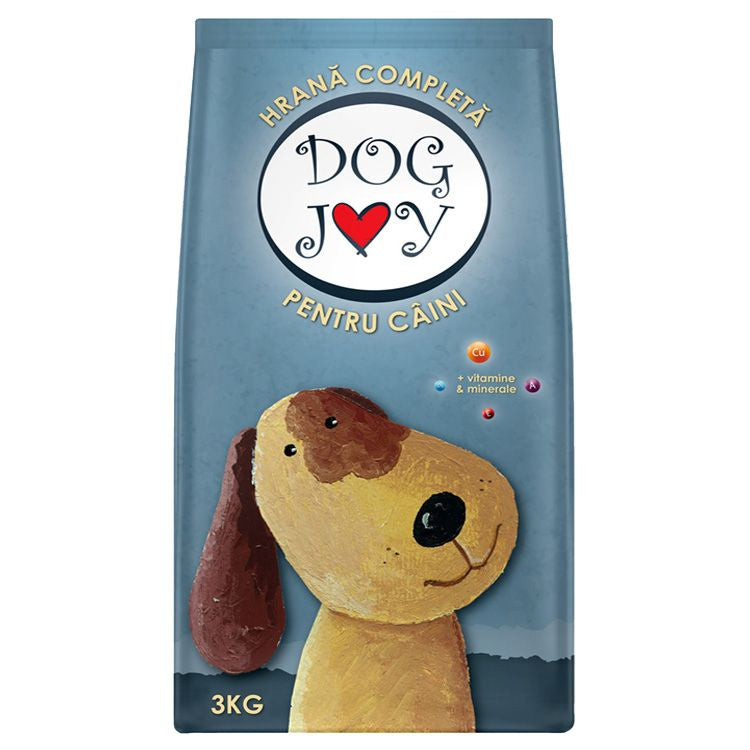 Hrană uscată câini DOG JOY | Vită, 3kg, Adult