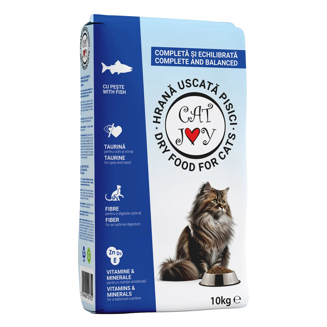 Hrana Uscata Pisici CAT JOY | Peste, 10kg, Adult