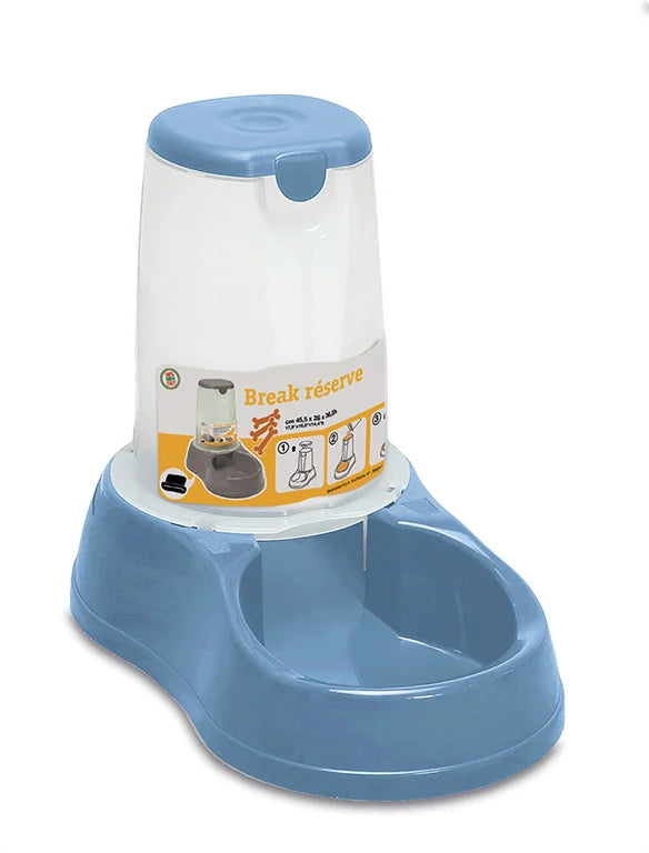 Hranitor Caini Stefanplast Break Nordic Sky | 3.5L, Plastic, Automat