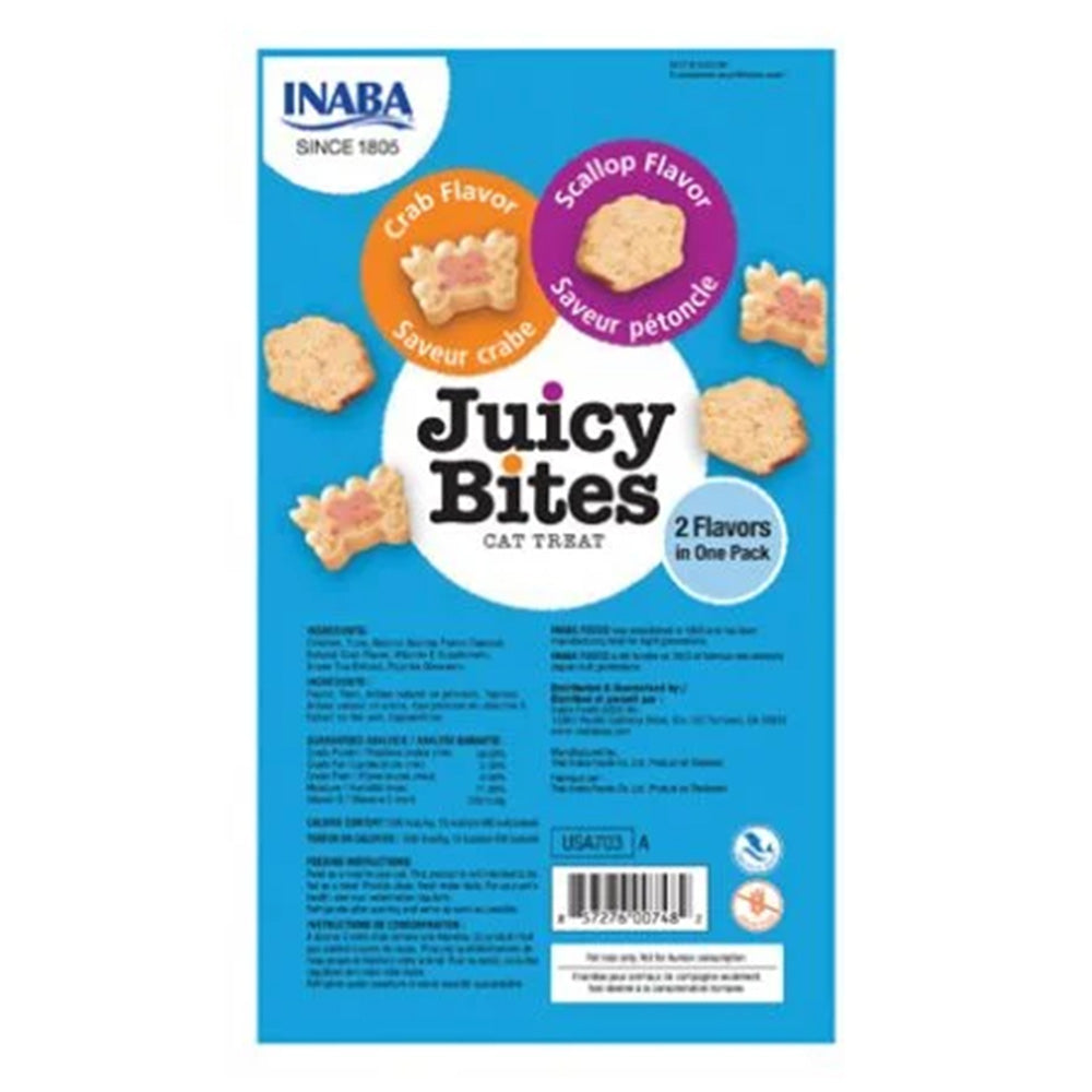 Juicy Bites Recompense pentru Pisici cu Crab si Scoici 3x11 Gr