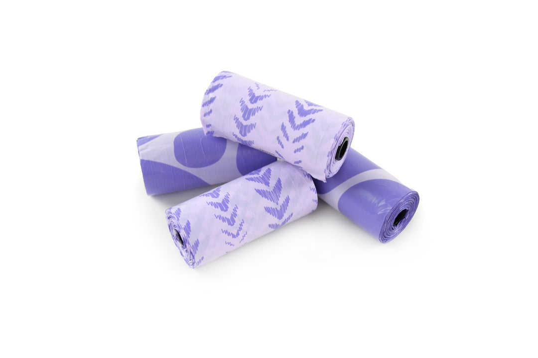 Leopet Pungi Igienice Parfumate Liliac Set 4 role