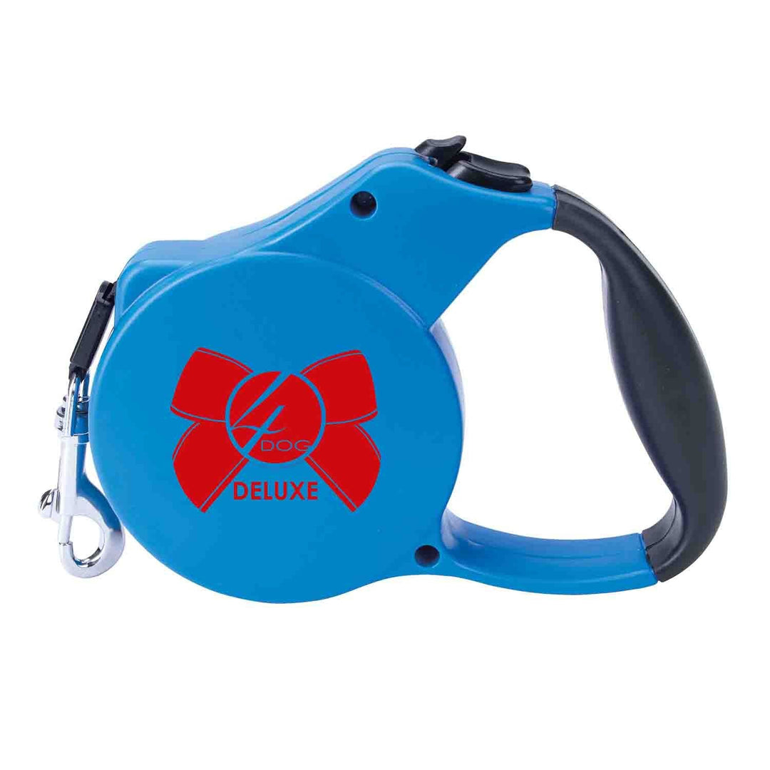 Lesă retractabilă talie mică 3m, 4DOG DELUXE, diverse culori, pentru câini până la 25kg