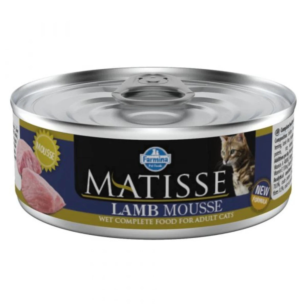 Hrană umedă pisică Farmina MATISSE cat mousse lamb 85 gr