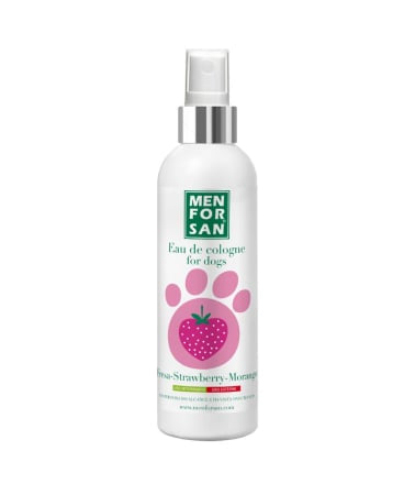 Menforsan Apa de Colonie cu Aroma de Capsuni pentru Caini 125 Ml