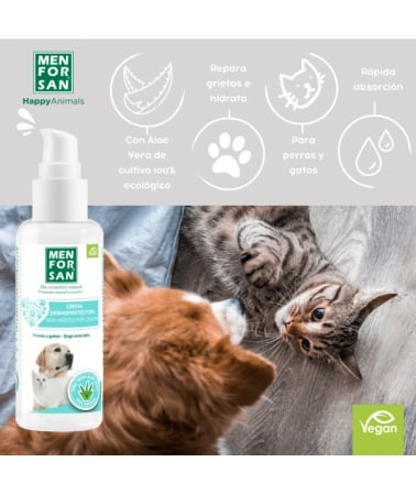 Menforsan Crema Dermoprotectoare cu Aloe Vera pentru Caini si Pisici 60 ML