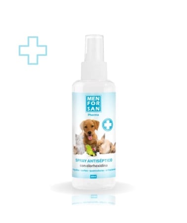 Menforsan Spray Antiseptic cu Clorhexidina pentru Animale de Companie 60 ML