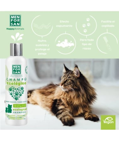 Menforsan Shampoo Ecologic for Cats and Kittens 300 Ml 300ml